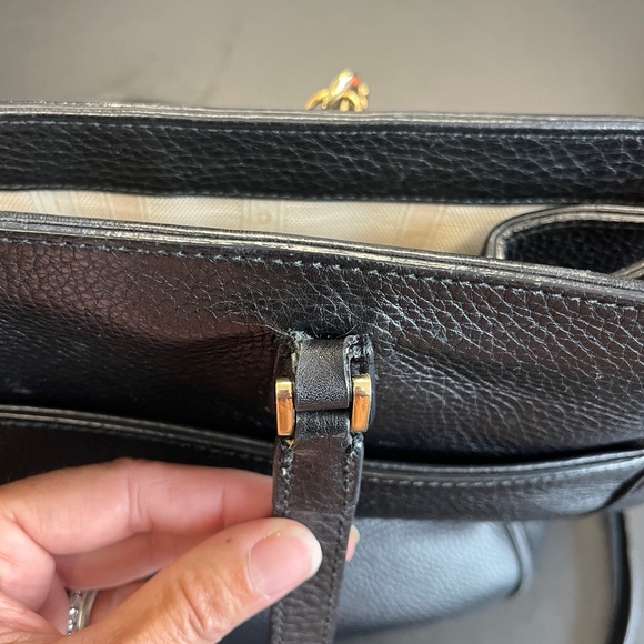 Gucci Black Leather Shoulder Bag - Picture 15 of 15